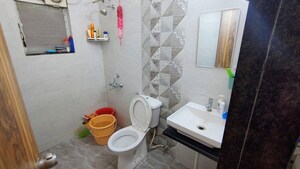 Bathroom in 2 BHK Apartment at Sonigara Omega Paradise, Wakad – for Rent