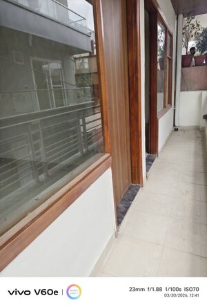 Balcony in 2 BHK Builder Floor at Patel Nagar – for Rent