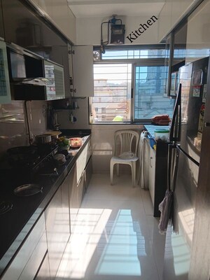 Kitchen in 1 BHK Apartment at Chandak Paloma, Goregaon East – for Rent
