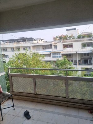 Balcony in 2 BHK Apartment at Rohan Mithila Phase II, Viman Nagar – for Rent
