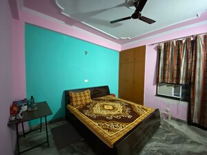 Bedroom in 4 BHK Builder Floor at Anand Lok – for Rent
