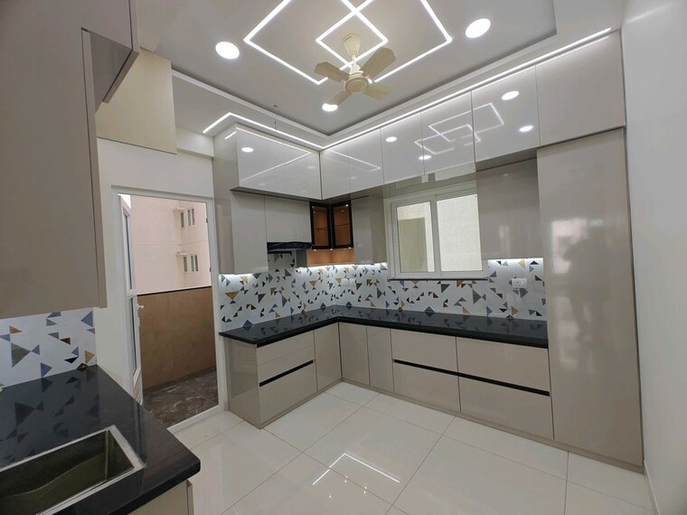 Kitchen, aparna-zenon 3 Bedroom 1734 Sq.Ft. Apartment In Puppalaguda Hyderabad 10327492
