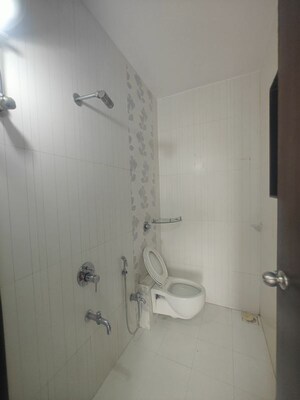 Bathroom in 2 BHK Apartment at Reliable Balaji Heights, Nerul – for Rent