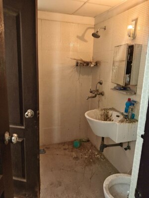 Bathroom in 4 BHK Builder Floor at Chanakyapuri – for Rent