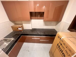 Kitchen in 1 BHK Builder Floor at Medi City – for Rent