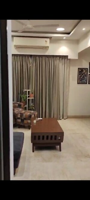 Living Room in 1 BHK Apartment at Omkar Meridia, Kurla West – for Rent