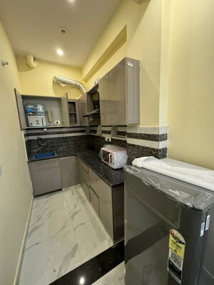 Kitchen in 1 BHK Builder Floor at Medi City – for Rent