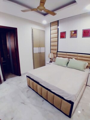 Bedroom in 3 BHK Builder Floor at New Industrial Township 5 – for Rent