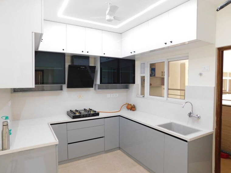 Kitchen, aparna-zenon 3 Bedroom 1982 Sq.Ft. Apartment In Puppalaguda Hyderabad 10327605