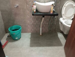 Bathroom in 2 BHK Apartment at Pantheon Acorn Park Phase 1, Wakad – for Rent