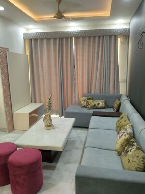 Living Room in 2 BHK Builder Floor at Fruit Garden – for Rent