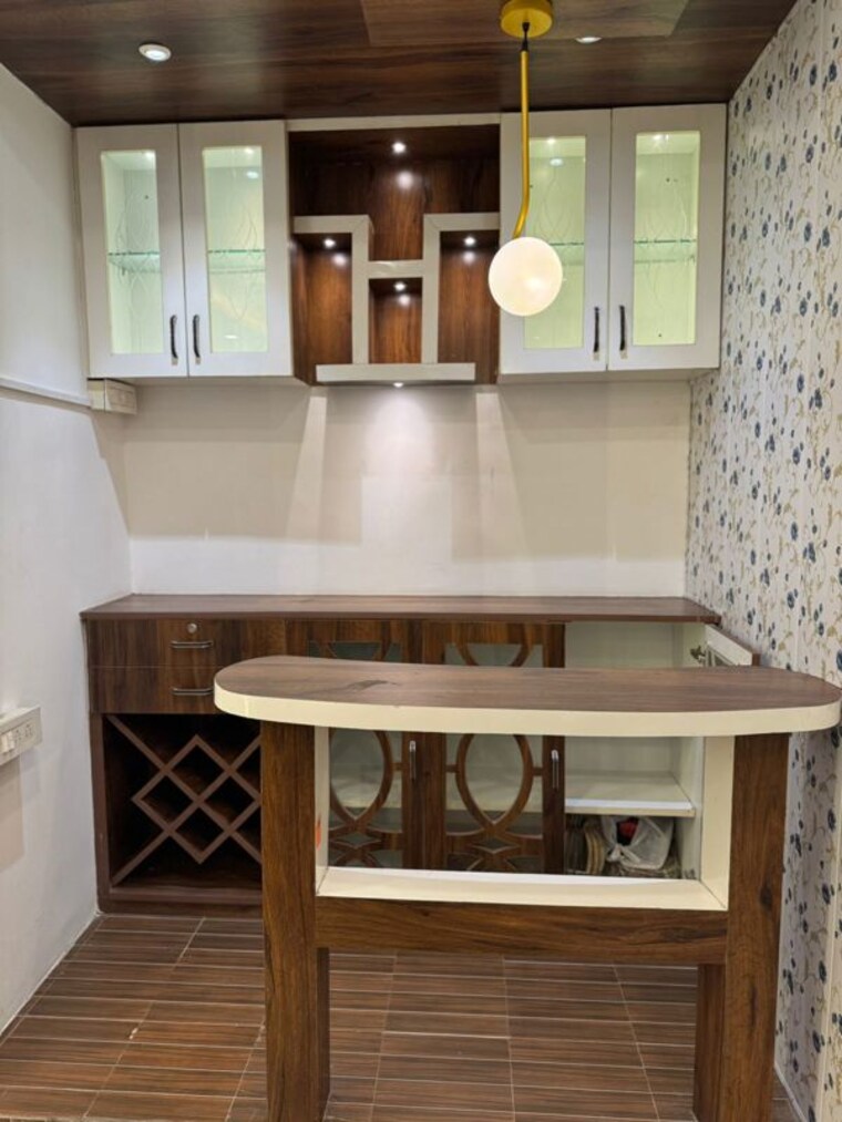 Kitchen, nk-sharma-savitry-greens 3 Bedroom 1700 Sq.Ft. Apartment In Lohgarh Zirakpur 10327660