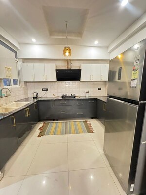 Kitchen in 3 BHK Apartment at NK Sharma Savitry Greens, Lohgarh – for Rent