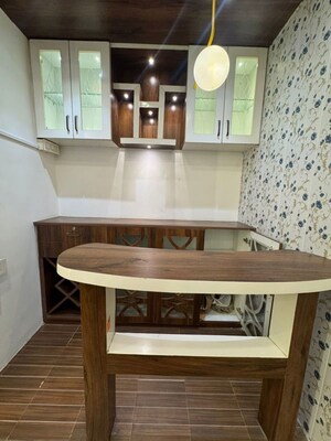 Kitchen in 3 BHK Apartment at NK Sharma Savitry Greens, Lohgarh – for Rent