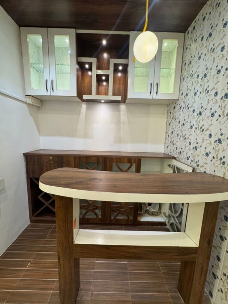 Kitchen, nk-sharma-savitry-greens 3 Bedroom 1700 Sq.Ft. Apartment In Lohgarh Zirakpur 10327660