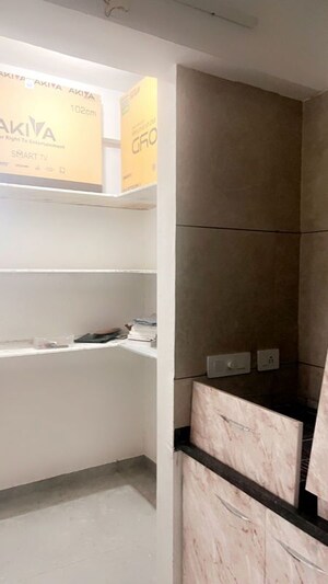 Bathroom in 3 BHK Apartment at Sargasan – for Rent