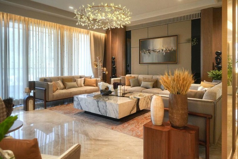 Living Room, ambala highway 4 Bedroom 4000 Sq.Ft. Apartment In Ambala Highway Chandigarh 10314717