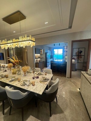 Dining area in 4 BHK Apartment at Ambala Highway – for Sale