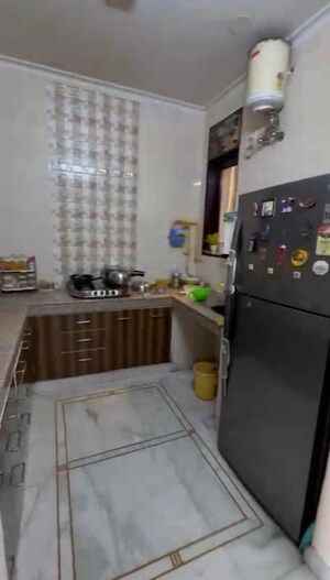 Kitchen in 3 BHK Builder Floor at Chittaranjan Park – for Sale