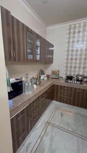 Kitchen in 3 BHK Builder Floor at Chittaranjan Park – for Sale