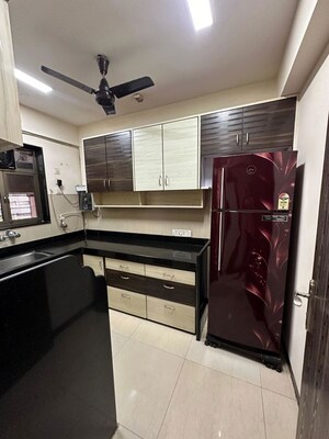 Kitchen in 3 BHK Apartment at Raheja Sherwood, Goregaon East – for Rent
