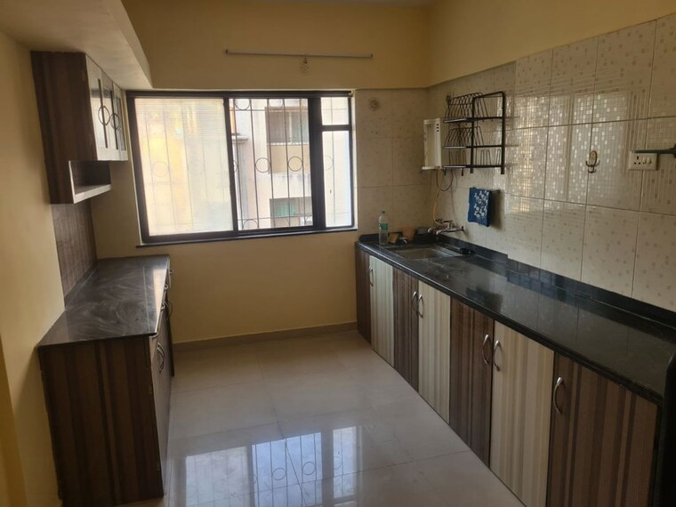 Kitchen, goel-ganga-hill-mist-harmony 3 Bedroom 1250 Sq.Ft. Apartment In Kondhwa Pune 10327775