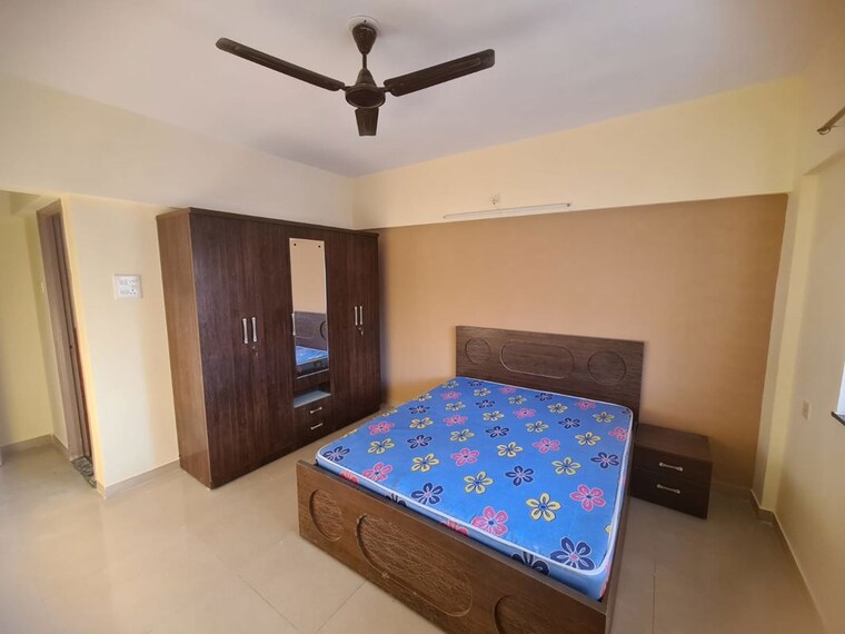 Master Bedroom, goel-ganga-hill-mist-harmony 3 Bedroom 1250 Sq.Ft. Apartment In Kondhwa Pune 10327775