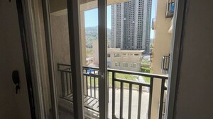 Balcony in 1 BHK Apartment at Puraniks Kanchanpushp Complex, Kavesar – for Rent