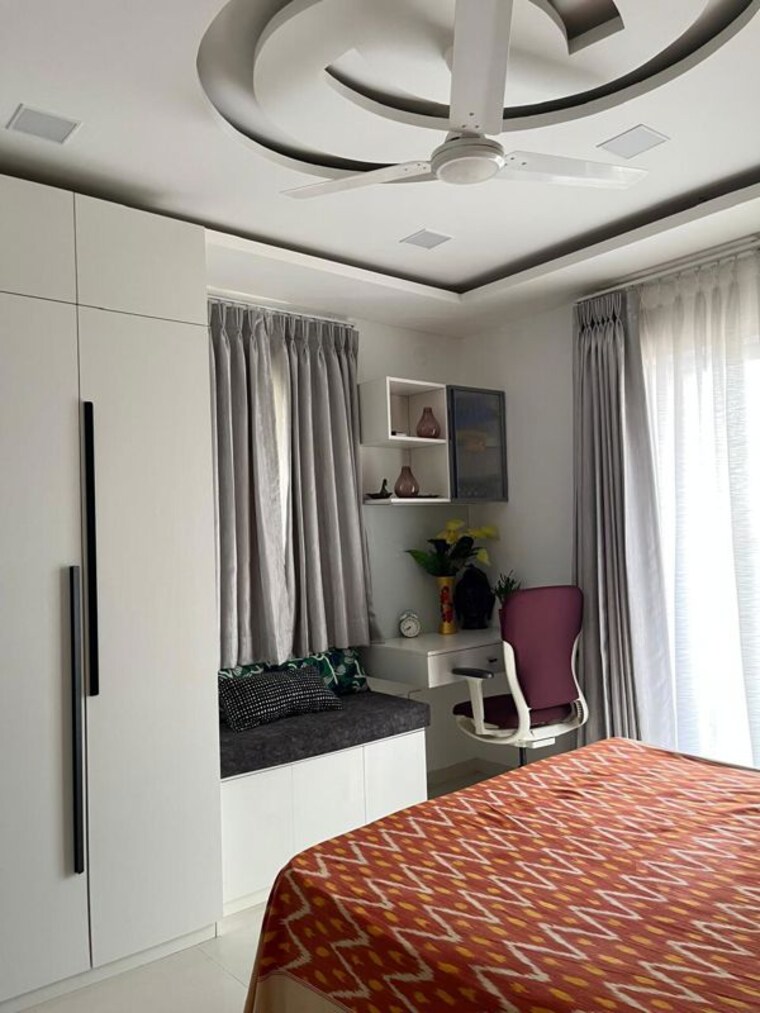 Bedroom, frontline-seven 3 Bedroom 1945 Sq.Ft. Apartment In Kokapet Hyderabad 10327778