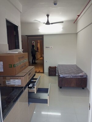 Kitchen in Studio Apartment at Kharadi – for Sale