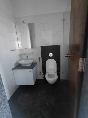 Bathroom in 3 BHK Apartment at Rachana Bella Casa, Baner – for Rent