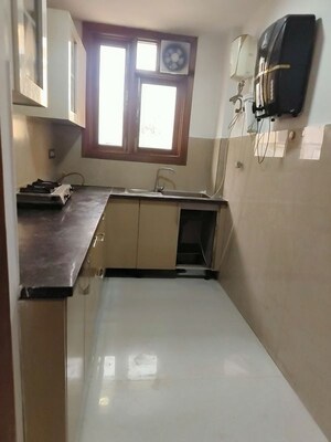 Kitchen in 3 BHK Builder Floor at Saket – for Rent