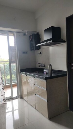 Kitchen in Studio Apartment at Kharadi – for Sale