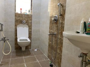 Bathroom in 2 BHK Apartment at Ameet Tower, Chembur – for Rent