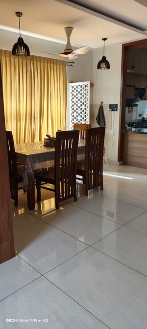 Dining area in 4 BHK Villa at Hennur – for Rent