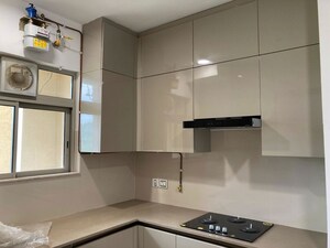 Kitchen in 2.5 BHK Apartment at Velocity Hill Spring, Ghodbunder Road – for Rent