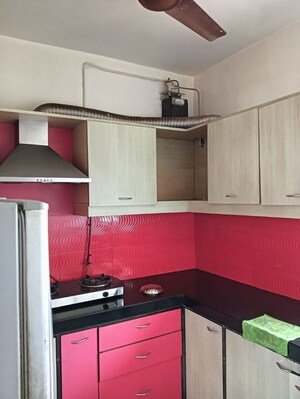 Kitchen in 1 BHK Apartment at Himgiri Lokupvan Phase II CHS Ltd, Vasant Vihar – for Rent