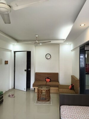 Living Room in 1 BHK Apartment at Himgiri Lokupvan Phase II CHS Ltd, Vasant Vihar – for Rent