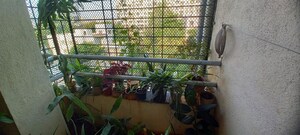 Balcony in 1 BHK Apartment at Balbhim Park, Warje – for Rent