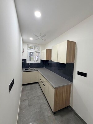 Kitchen in 2 BHK Builder Floor at Chattarpur – for Rent