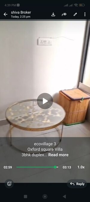 Bathroom in 3 BHK Apartment at Supertech EcoVillage III, Sector 16b Greater Noida – for Rent