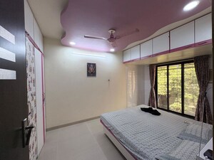 Bedroom in 2 BHK Apartment at Royal Amber Apartment, Malad West – for Rent