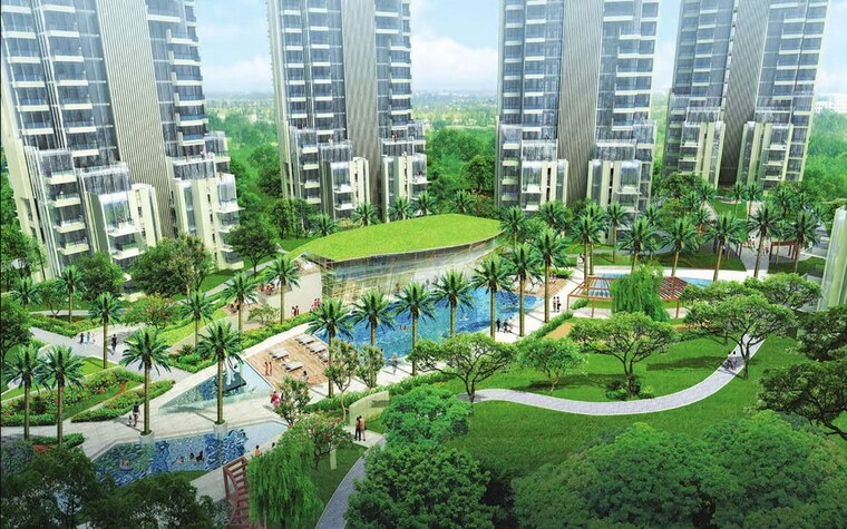 Exterior View, m3m-merlin 4 Bedroom 3267 Sq.Ft. Apartment In Sector 67 Gurgaon 10328031