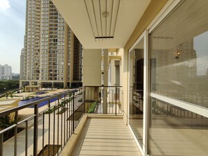 Balcony in  Apartment at Bhartiya City Nikoo Homes 4, Thanisandra Main Road – for Rent