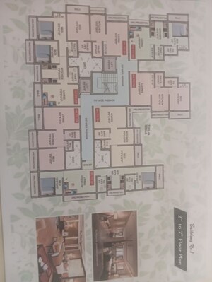 Floor Plan in 1 BHK Apartment at Shreya Darshan, Zanzroli – for Sale