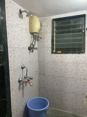 Bathroom in 1 RK Apartment at Siddhi Chs Worli, Worli – for Rent