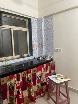 Kitchen in 1 RK Apartment at Siddhi Chs Worli, Worli – for Rent