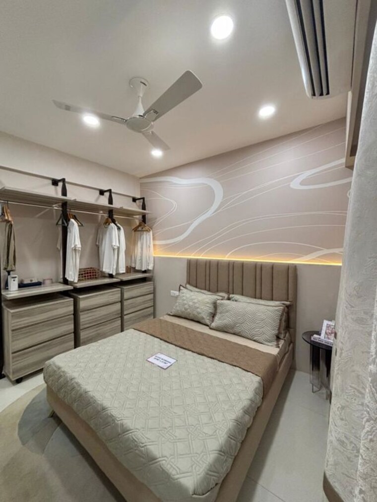 Bedroom, arihant-advika 2 Bedroom 772 Sq.Ft. Apartment In Vashi Sector 9 Navi Mumbai 10328102