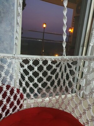 Balcony in 2.5 BHK Apartment at The Wadhwa Palm Beach Residency, Nerul Sector 4 – for Sale