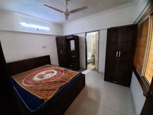 Bedroom in 2 BHK Apartment at RK Lunkad Nisarg Nirman, Pimple Saudagar – for Rent